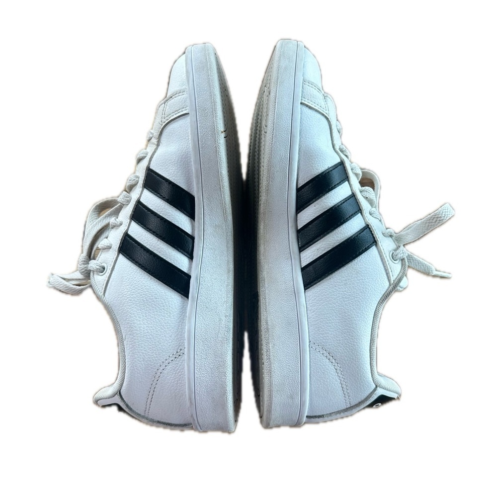 Adidas Grand Court Womens Size 9.5 White Black Athletic Shoes Sneakers - Picture 3 of 9